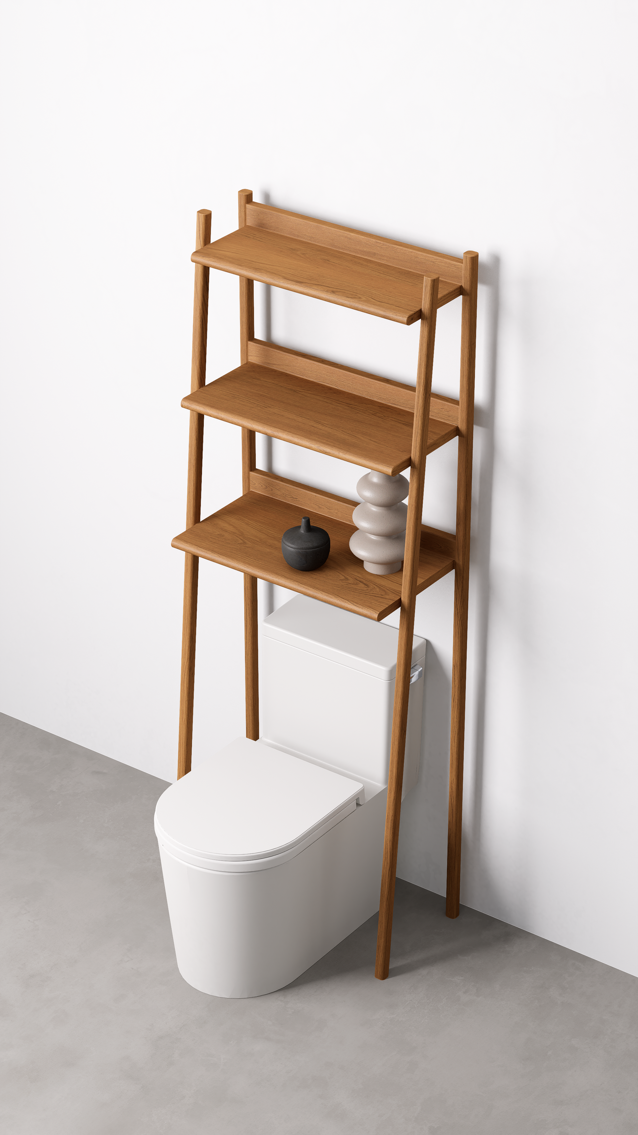 Mueble servicio Tri-shelf