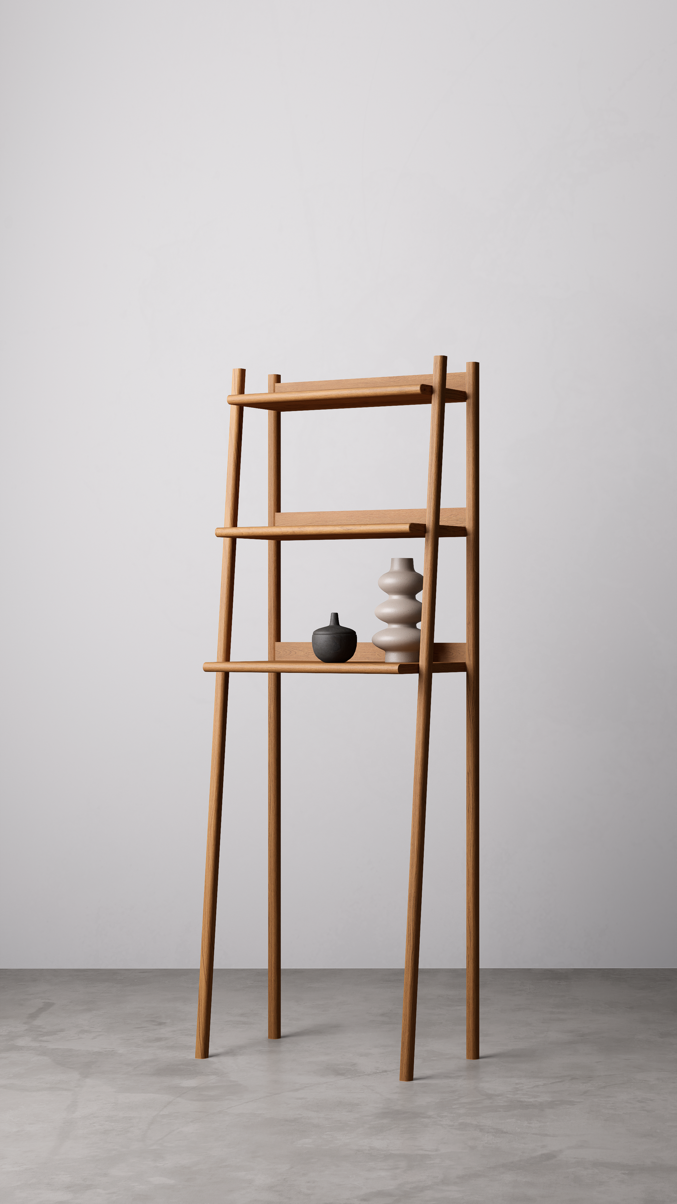 Mueble servicio Tri-shelf