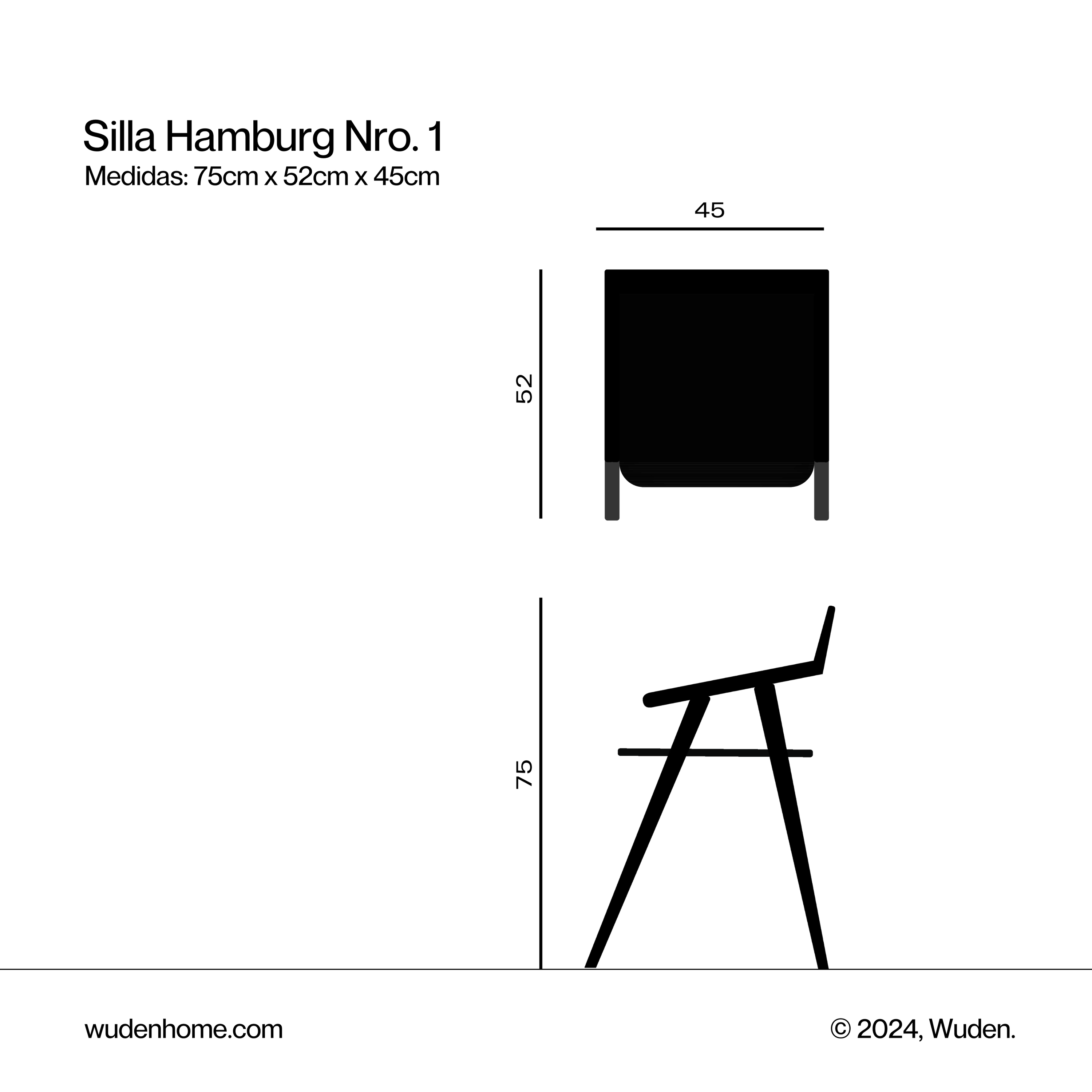 Silla Hamburg Nro. 1