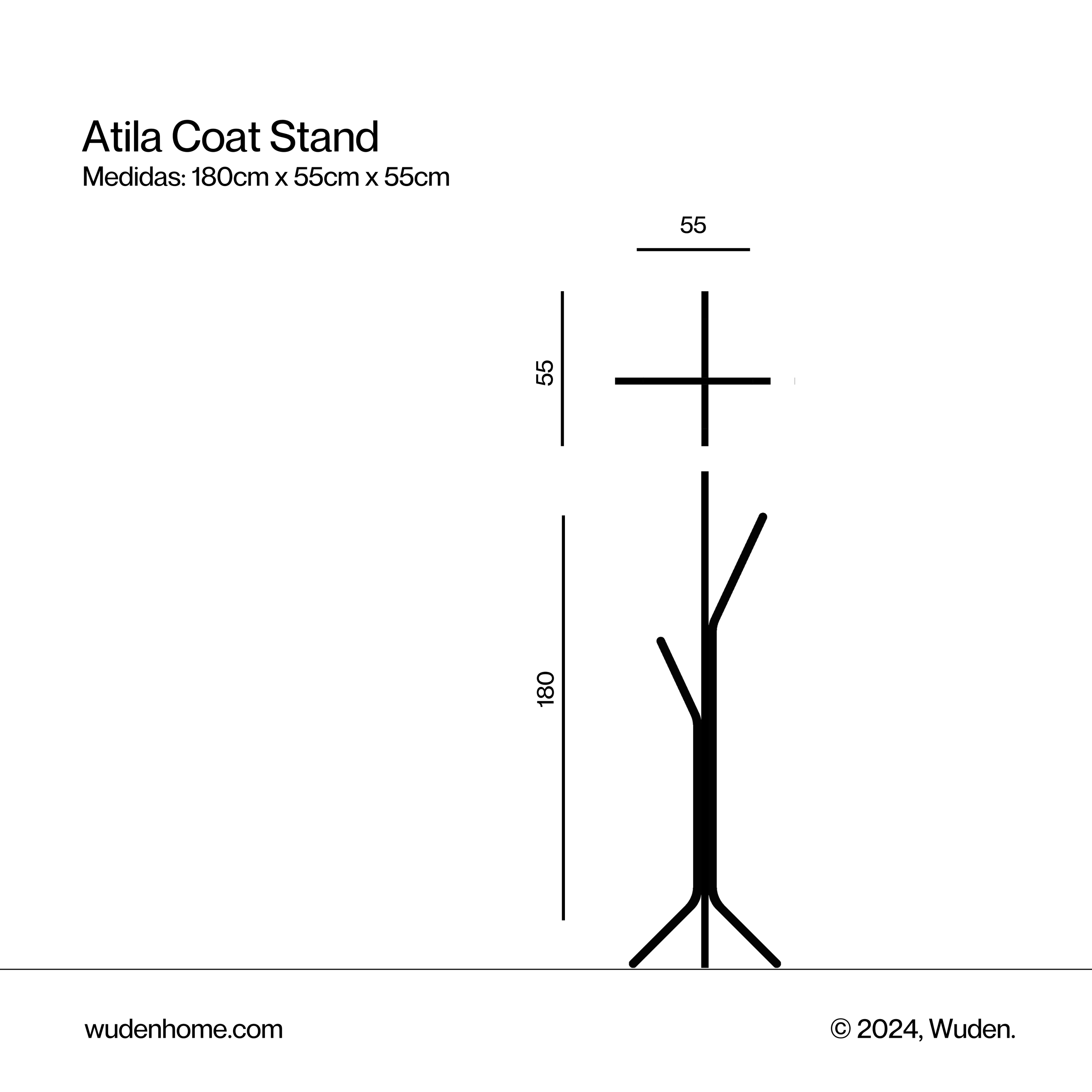 Atila Coat Stand